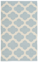 Safavieh Montauk 2'-0" x 3'-0" Rug in Light Blue / Ivory