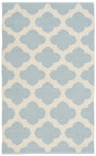 Safavieh Montauk 2'-0" x 3'-0" Rug in Light Blue / Ivory