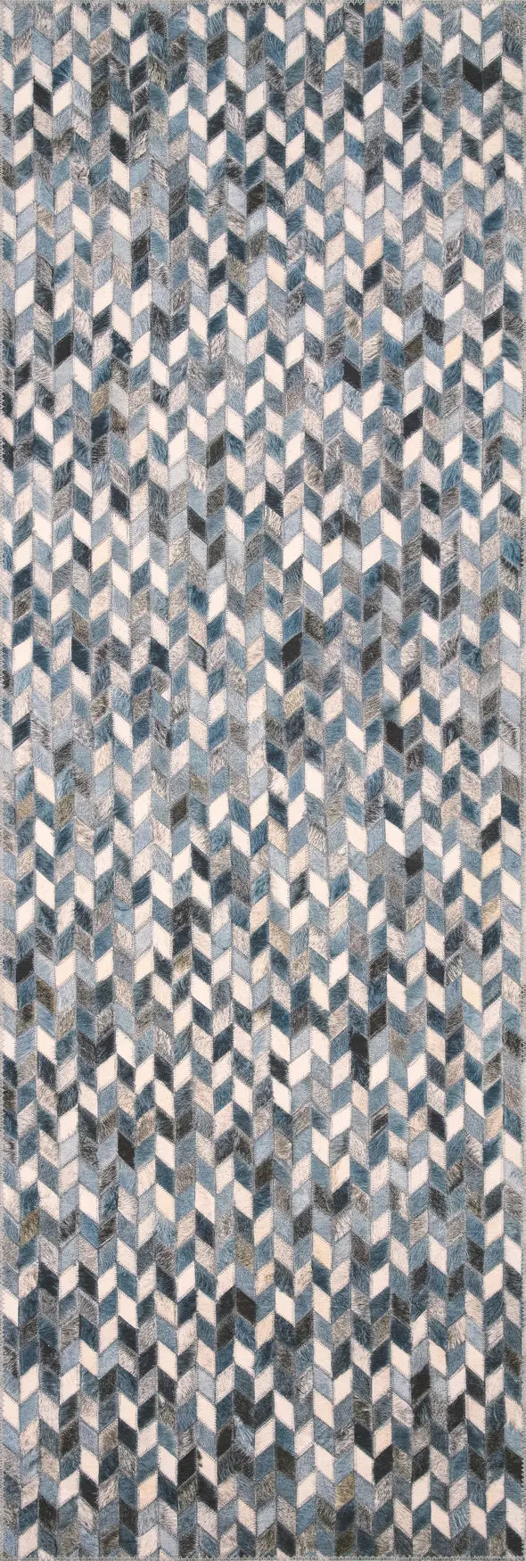 Loloi Maddox Mad-08 Ocean/Grey Rugs - runner flat