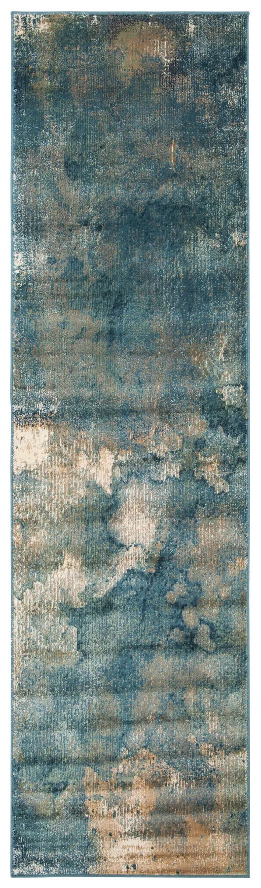 Safavieh Constellation Vintage 2'-2" x 8'-0" Rug in Light Blue / Multi