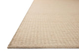 Loloi Elma ELM-01 Contemporary Hand Woven Bone Rug - rug corner
