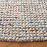 Safavieh Vermont 6'-0" x 6'-0" Rug in Ivory / Grey