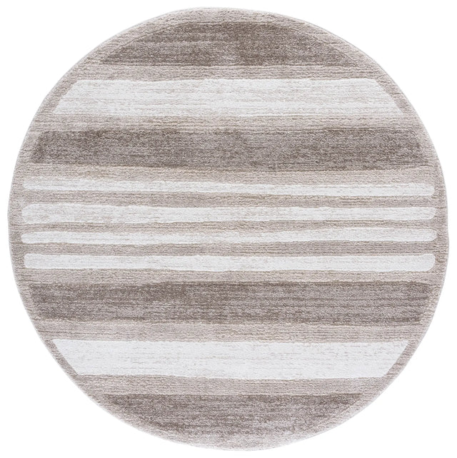 Safavieh Northport 800 6'-7" x 6'-7" Rug in Taupe / Ivory
