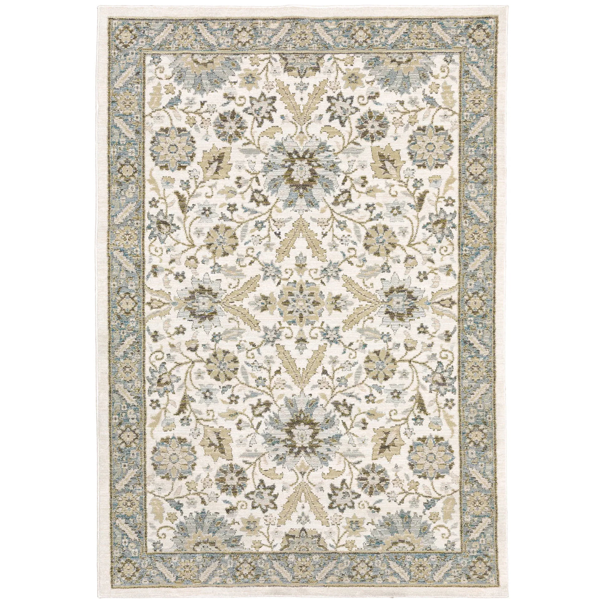 Oriental Weavers Sphinx Andorra 8918I Stone / Ivory Rugs - main flat
