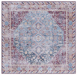 Safavieh Tucson 6'-0" x 6'-0" Rug in Blue / Red
