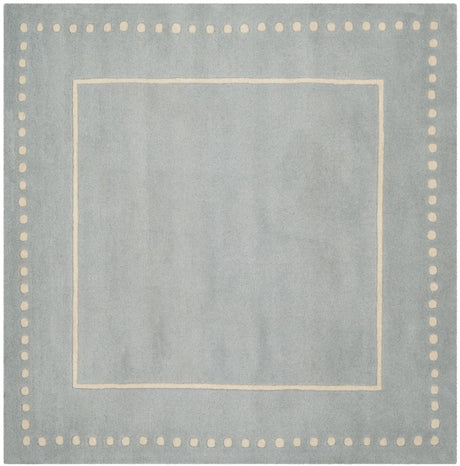 Safavieh Bella 5'-0" x 5'-0" Rug in Light Blue / Ivory