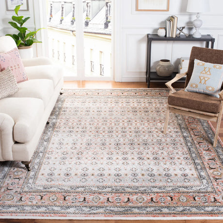 Safavieh Shivan 8'-0" x 10'-0" Rug in Grey / Rose