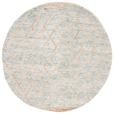 Safavieh Natura 6'-0" x 6'-0" Rug in Teal / Natural