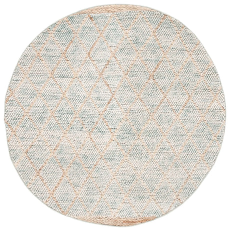 Safavieh Natura 6'-0" x 6'-0" Rug in Teal / Natural