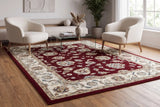 Dynamic Rugs Ancient Garden 57365 Red / Ivory Rugs - Room