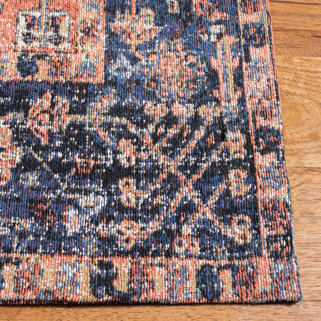 Safavieh Classic Vintage 5'-0" x 8'-0" Rug in Rust / Navy
