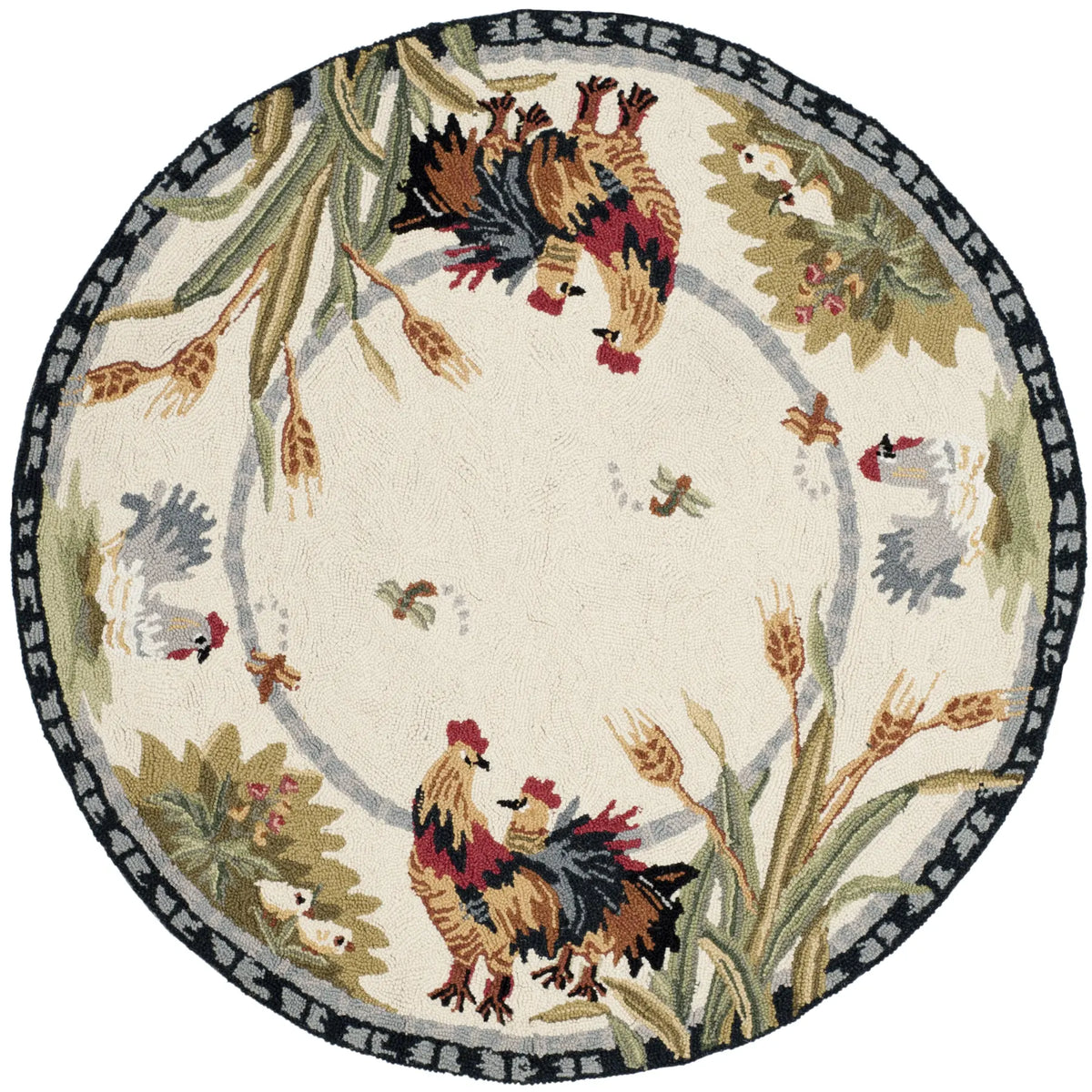 Safavieh Chelsea 4'-0" x 4'-0" Rug in Ivory