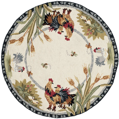 Safavieh Chelsea 4'-0" x 4'-0" Rug in Ivory