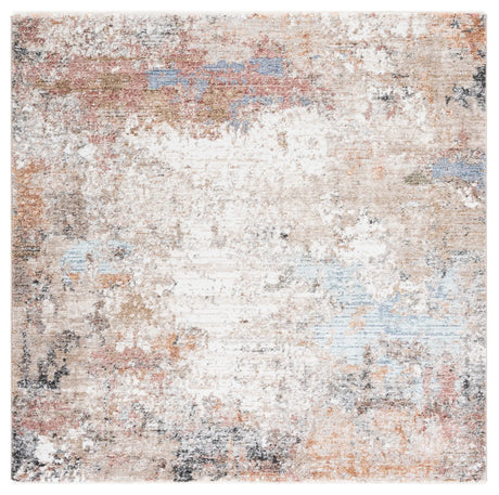 Safavieh Jasmine 5'-3" x 5'-3" Rug in Beige / Light Blue