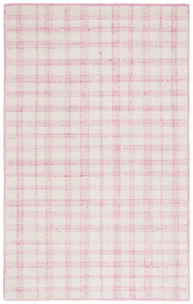 Safavieh Abstract 4'-0" x 6'-0" Rug in Ivory / Pink