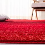 Safavieh Adirondack 4'-0" x 6'-0" Rug in Red / Black