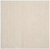 Safavieh Sga-Athens Shag 6'-7" x 6'-7" Rug in White