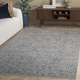 Safavieh Antique Patina 4'-0" x 5'-7" Rug in Blue / Ivory