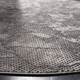 Safavieh Lurex 100 6'-7" x 6'-7" Rug in Grey / Grey