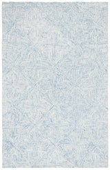 Safavieh Abstract 4'-0" x 6'-0" Rug in Blue / Ivory