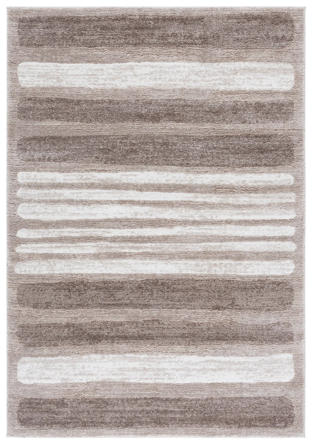 Safavieh Northport 800 4'-0" x 6'-0" Rug in Taupe / Ivory