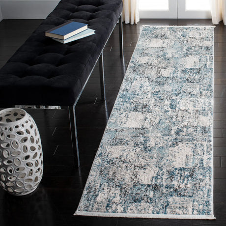 Safavieh Shivan 2'-2" x 8'-0" Rug in Grey / Blue