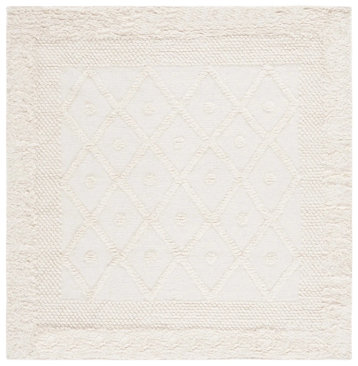 Safavieh Kenya 6'-0" x 6'-0" Rug in Ivory