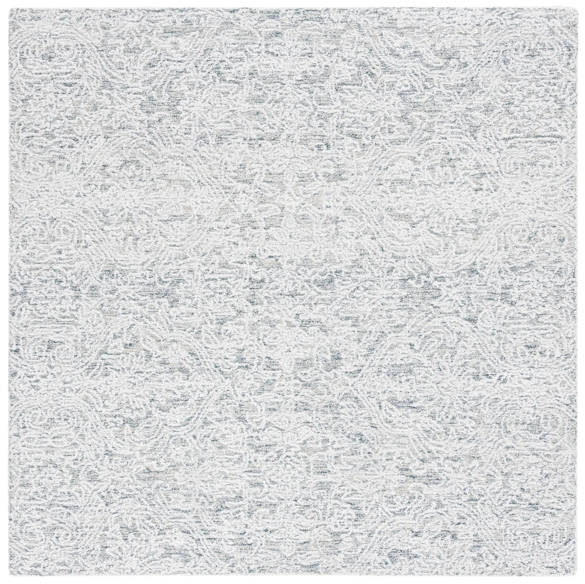Safavieh Ebony 6'-0" x 6'-0" Rug in Light Blue / Ivory