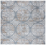 Safavieh Martha Stewart Isabella 6'-7" x 6'-7" Rug in Silver / Ivory