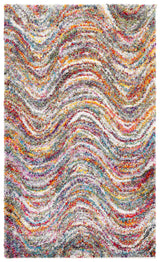 Safavieh Fiesta Shag 3'-0" x 5'-0" Rug in Multi