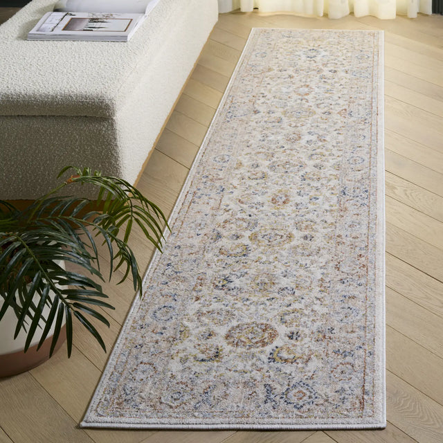 Safavieh Scarlett 400 2'-0" x 8'-0" Rug in Ivory / Beige Rust
