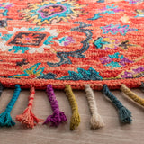 Safavieh Aspen 5'-0" x 5'-0" Rug in Red / Gold