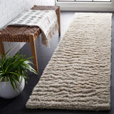 Safavieh Casablanca 2'-3" x 9'-0" Rug in Silver / Ivory