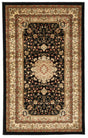 Safavieh Lyndhurst 3'-3" x 5'-3" Rug in Black / Ivory