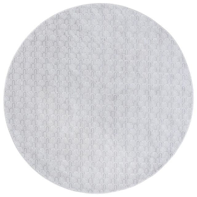 Safavieh Slate 700 6'-7" x 6'-7" Rug in Beige / Grey Ivory