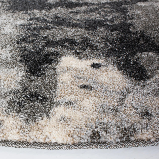 Safavieh Retro 6'-0" x 6'-0" Rug in Cream / Grey