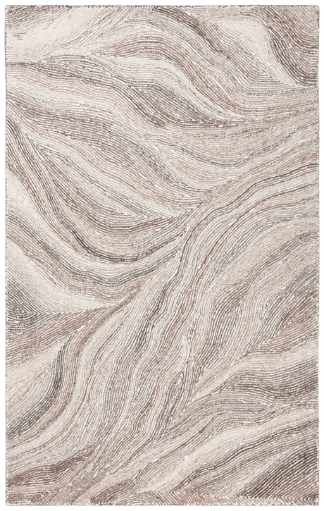 Safavieh Metro 4'-0" x 6'-0" Rug in Ivory / Brown
