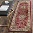 Safavieh Lyndhurst 2'-3" x 8'-0" Rug in Red / Ivory