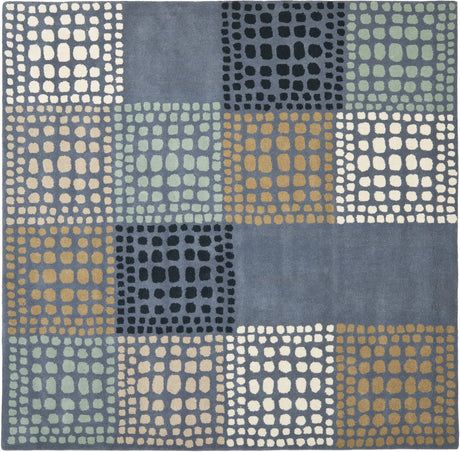 Safavieh Wyndham 7'-0" x 7'-0" Rug in Grey / Multi