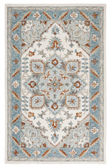 Safavieh Metro 4'-0" x 6'-0" Rug in Ivory / Blue