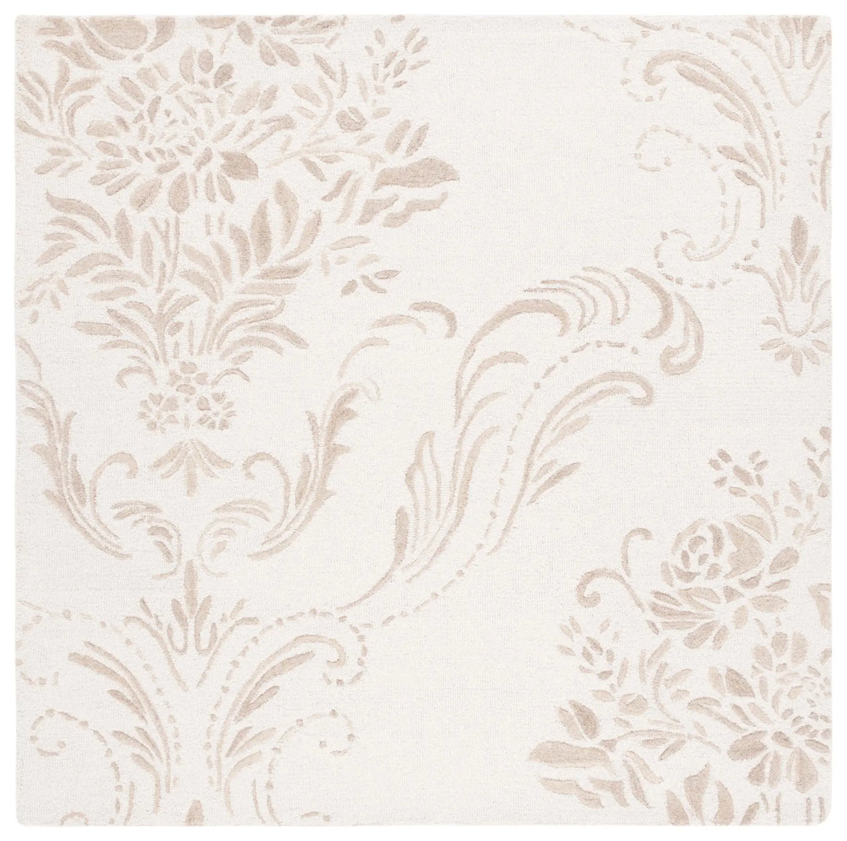 Safavieh Jardin 6'-0" x 6'-0" Rug in Ivory / Beige
