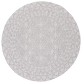 Safavieh Lotus 6'-7" x 6'-7" Rug in Light Grey / Grey