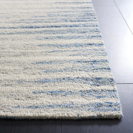 Safavieh Abstract 4'-0" x 6'-0" Rug in Ivory / Dark Blue