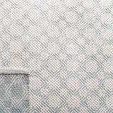 Safavieh Klc-Cotton Kilim 5'-0" x 8'-0" Rug in Grey / Ivory