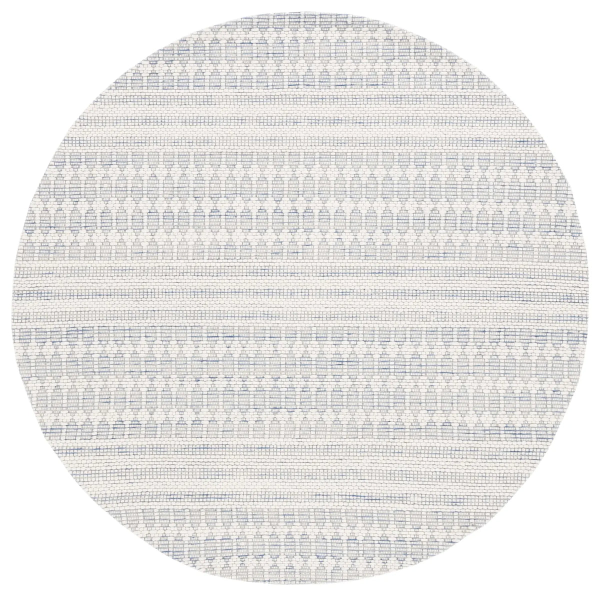Safavieh Marbella 6'-0" x 6'-0" Rug in Navy / Ivory