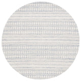 Safavieh Marbella 6'-0" x 6'-0" Rug in Navy / Ivory