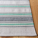 Safavieh Montauk 4'-0" x 6'-0" Rug in Turquoise