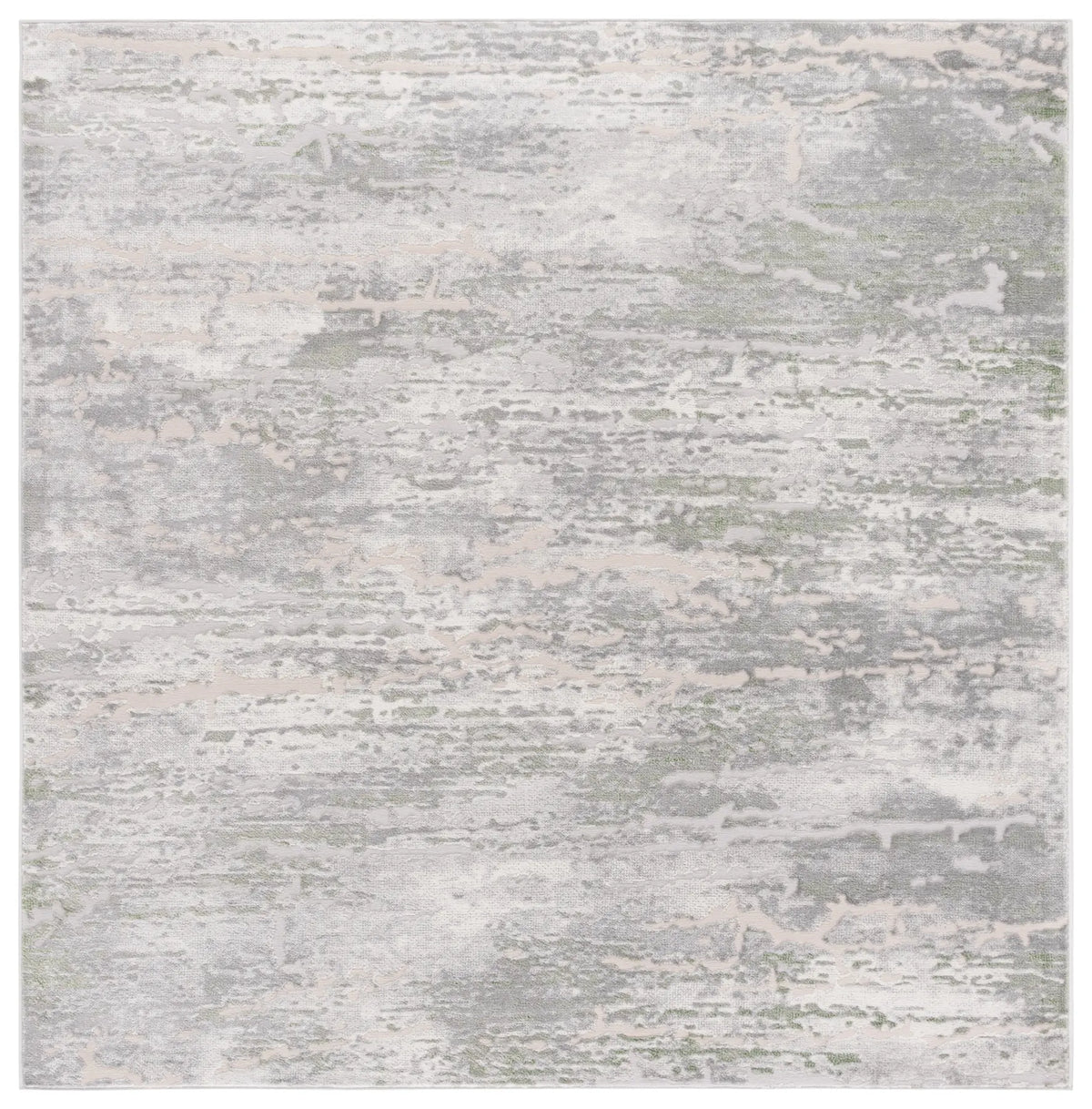 Safavieh Prestige 6'-7" x 6'-7" Rug in Ivory / Light Green