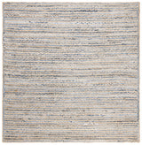 Safavieh Cape Cod 5'-0" x 5'-0" Rug in Natural / Blue