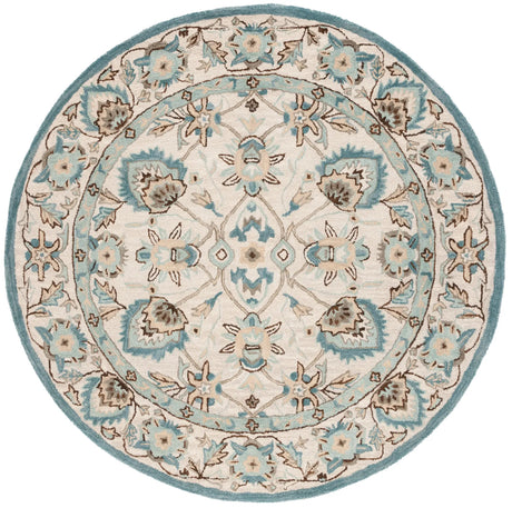 Safavieh Antiquity 6'-0" x 6'-0" Rug in Peacock / Blue